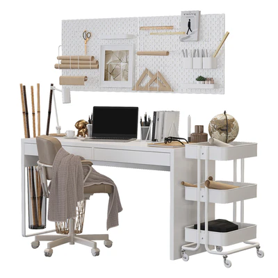 Ikea workplace Micke / Alefjall — Вид 2