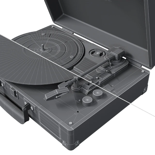 Crosley Cruiser Deluxe Portable Vinyl Player — Descargar