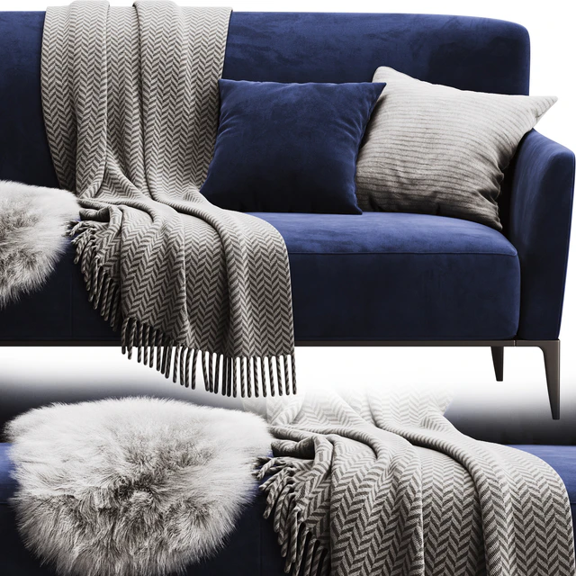 Poliform Gentleman Sofa 220 cm — Скачать