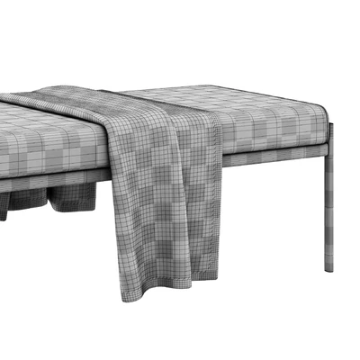 Triple bench Kiki by Artek — Ver 2