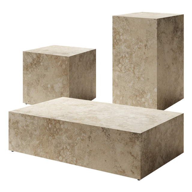 AUDO Plinth Marble Table by Norm (Menu) — Скачать