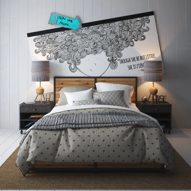 Rope Me King Size Bed - Old Patina — Скачать