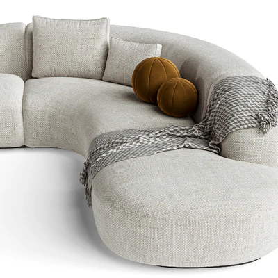 Sofa Eichholtz Sofa Bjorn Boucle Sand — Ver 2