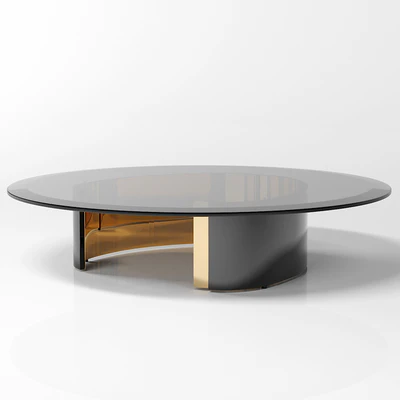 Minotti Bangle Round coffee table — Descargar