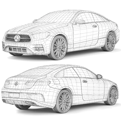 Mercedes-Benz E-Class Coupé 2022 — Ver 4