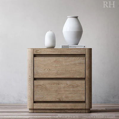 MARTENS 24in CLOSED NIGHTSTAND — Ver 2