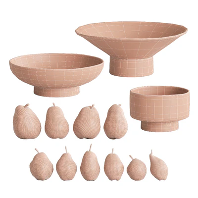 Pears in bowls — Ver 5