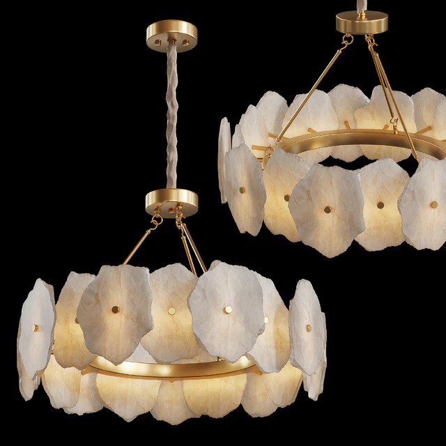 Marble Chandelier ø:60 — Descargar
