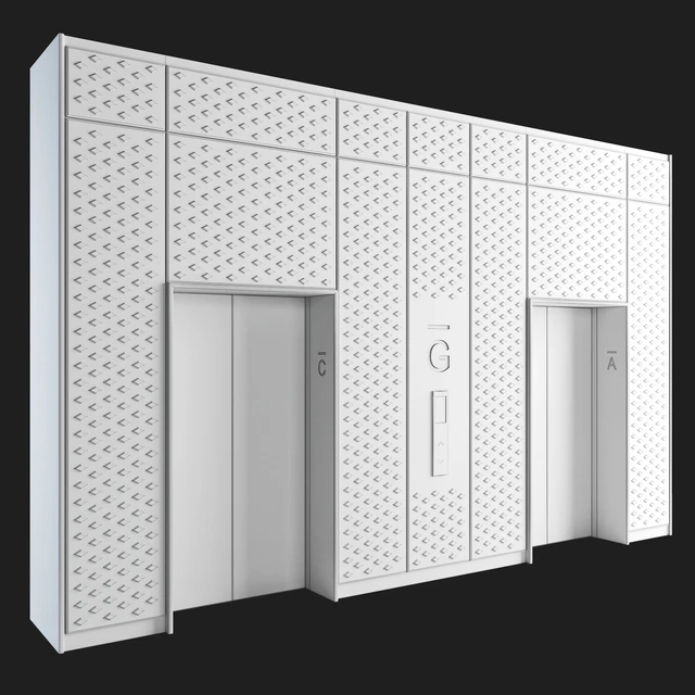 Wall panel Elevator 3 — Descargar