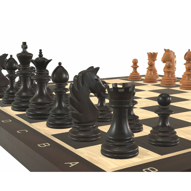 Chess board game pieces — Descargar