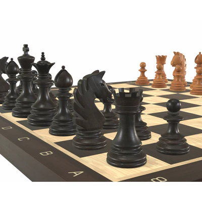 Chess board game pieces — Ver 2