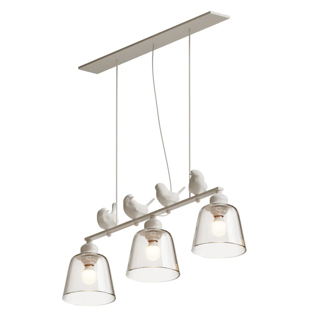 Подвесной светильник provence bird pendant line 3 — Descargar