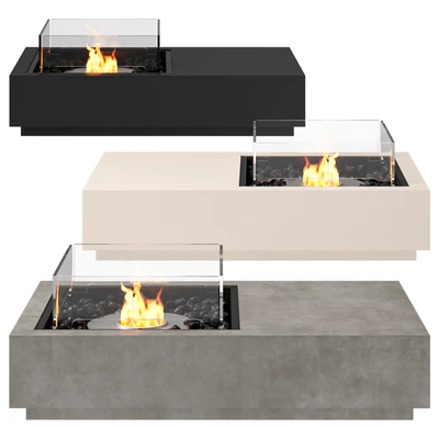 Manhattan 50 EcoSmart Fire Pit Table | Fireplace — Ver 1