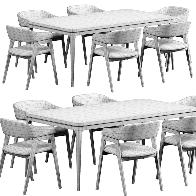 Chelsea Chair, Extensible table New York — Descargar
