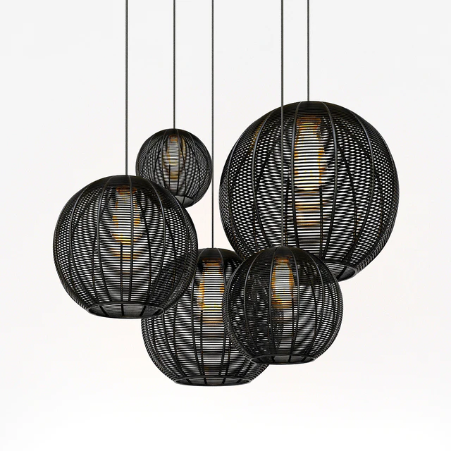 Modern Basket Pendant — Descargar