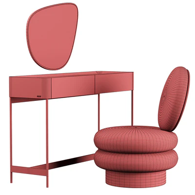 IRIS dressing table Moly Armchair — Ver 3
