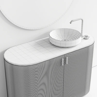 Inbani Grate Vanity Unit Set 10 — Ver 2