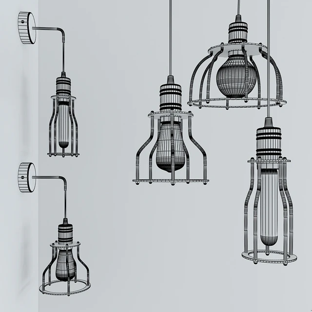 Includes hanging lamps and sconces — Descargar