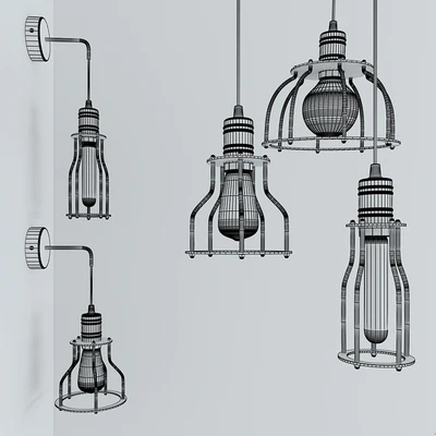 Includes hanging lamps and sconces — Ver 2