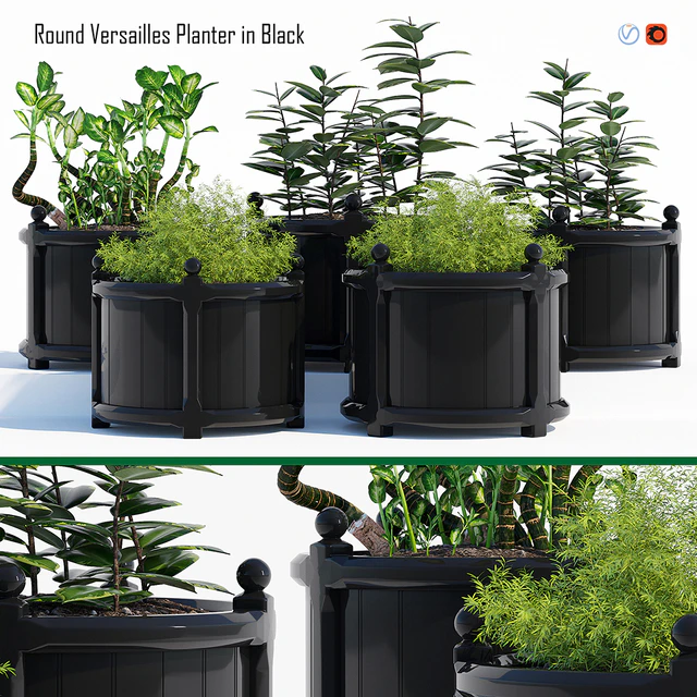 Round versailles planter 2 — Descargar