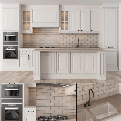 Kitchen NeoClassic - Cream Set 19 — Ver 1