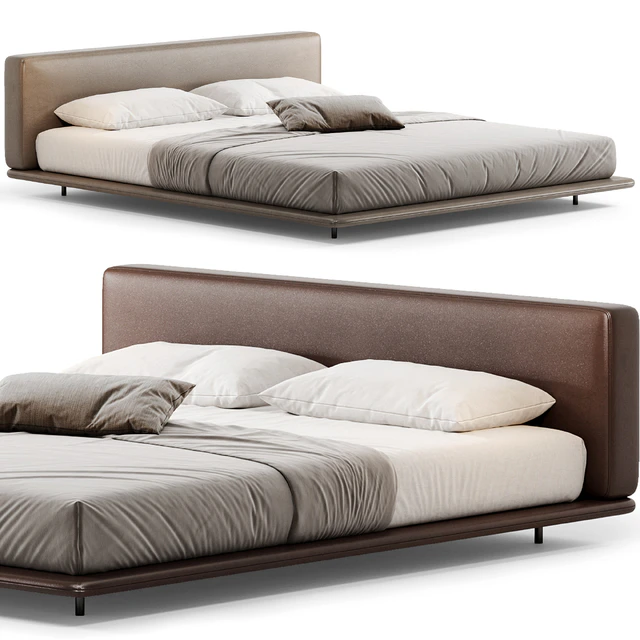Horizonte Bed by Minotti — Descargar