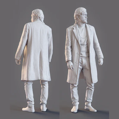 3d scan man 5 — Ver 2