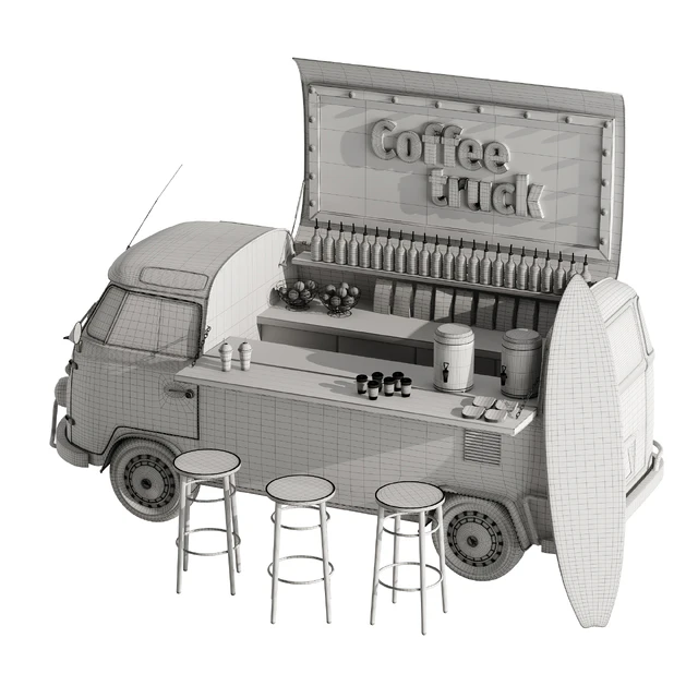 Food truck coffee — Descargar