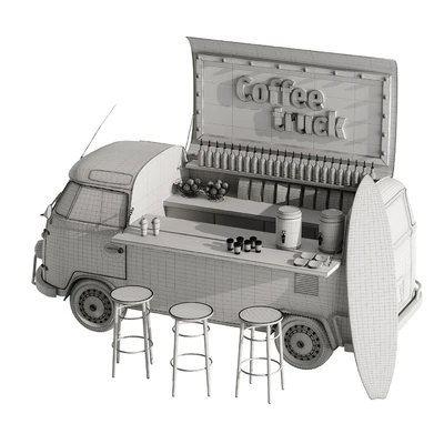 Food truck coffee — Ver 3