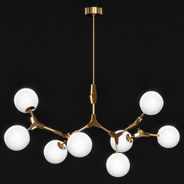 Suspended chandelier MILENA — Descargar