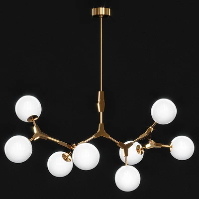 Suspended chandelier MILENA — Ver 1