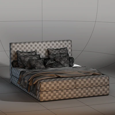 Bed Minotti Powell — Ver 2