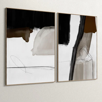 Plaster Two Photo Frame E-104 — Ver 4