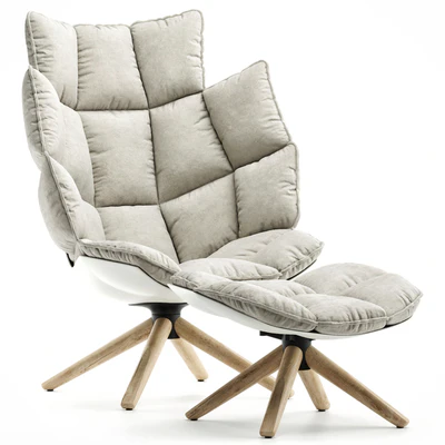 Armchair B&B Italia Husk (H1G H2G H3G HP4) — Вид 3