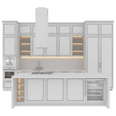 Kitchen Neoclassic124 — Ver 5