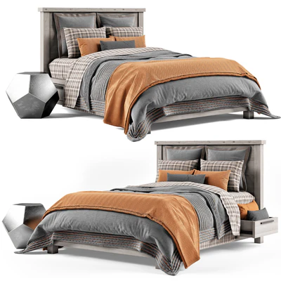 Vaughn Storage Bed — Вид 1