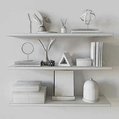 Decorative shelf 04 — Вид 2