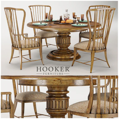 Hooker Furniture Grandover Round Single — Ver 1
