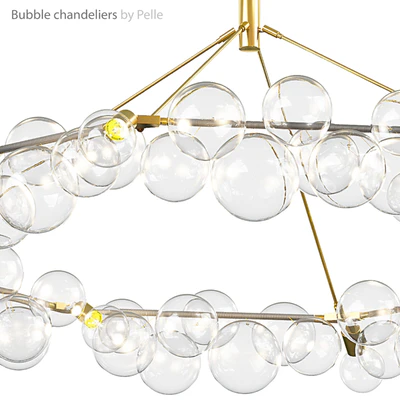 Bubbles chandeliers by Pelle — Вид 2