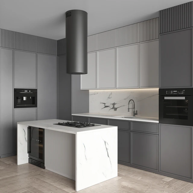 Kitchen Modern 131 (Corner Kitchen) — Descargar
