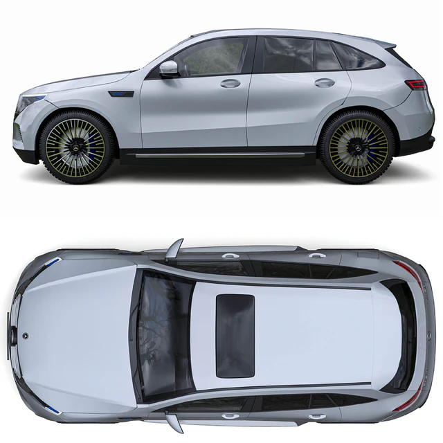Mercedes Benz EQC 400 — Скачать