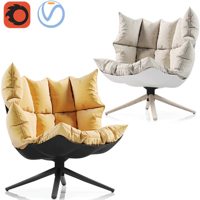 B&B Italia HUSK Armchair — Ver 1