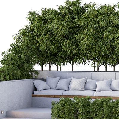 Roof Garden and Landscape Furniture 03 — Ver 4