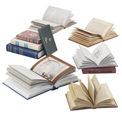 Open Books Collection set 5 — Ver 1