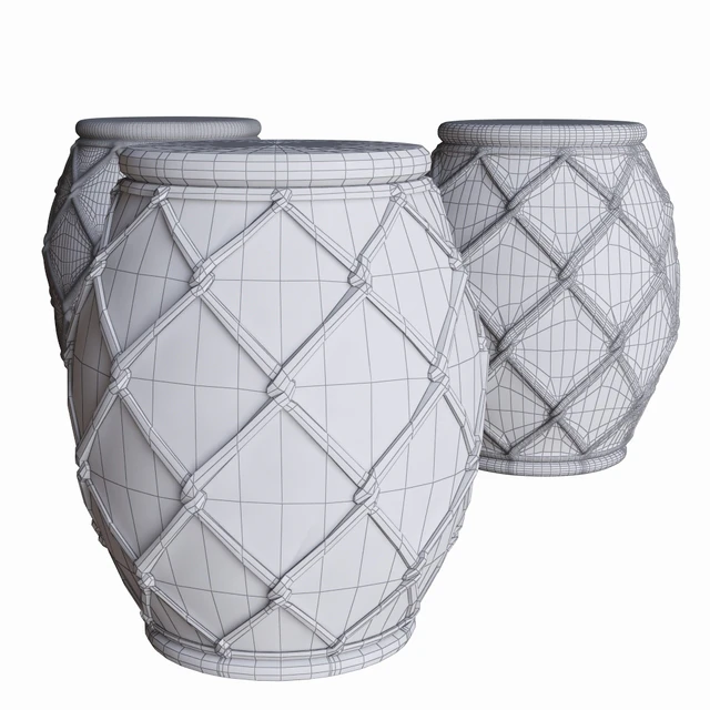 Eichholtz Drum Rope Side Table — Descargar