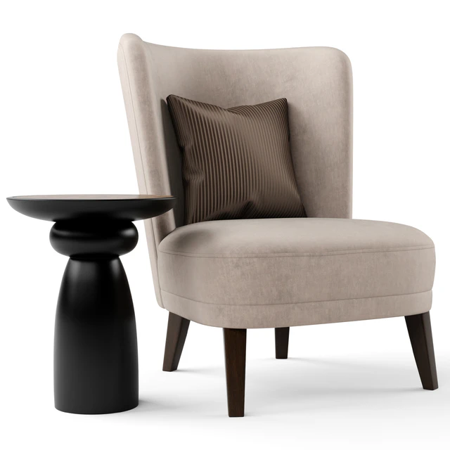 Hamilton. GABRIEL chair & THÉA table. — Descargar