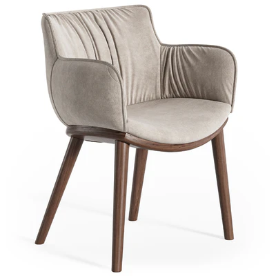 Cattelan Italia Rhonda wood armchair — Вид 5