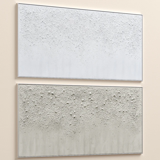 Panoramic Textured Plaster Wall Art C-577 — Descargar