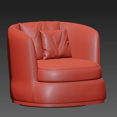 B&B Italia Armchair Apollo -Maxalto - Design by Antonio Citterio — Ver 2