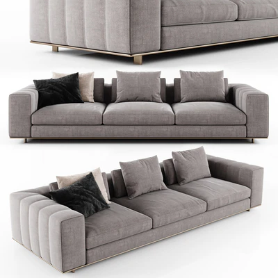 Minotti FREEMAN DUVET 3 seater sofa — Ver 1